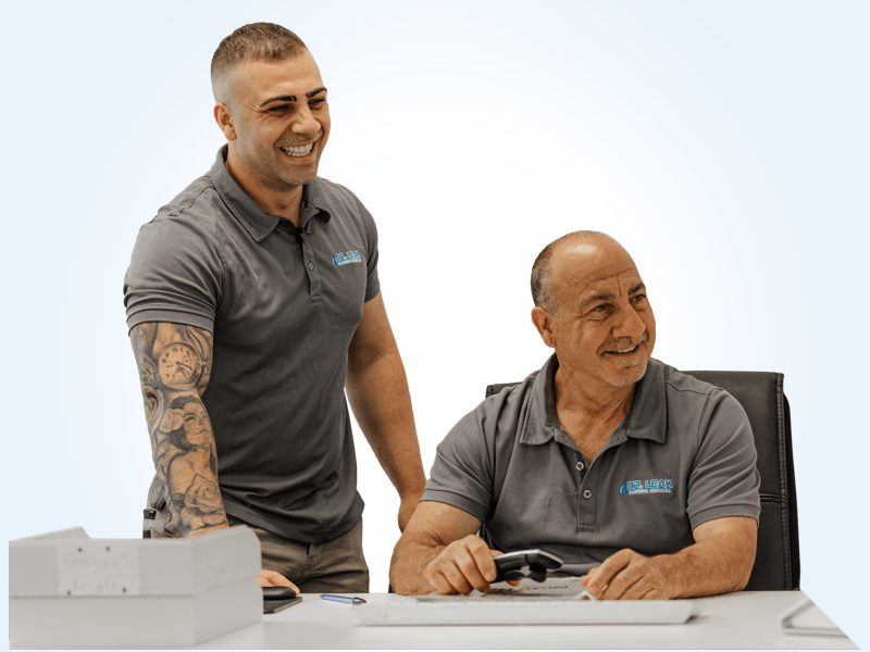 Our family team in the office